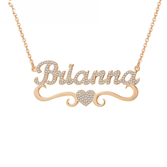 Personalized Iced Out Name Necklace