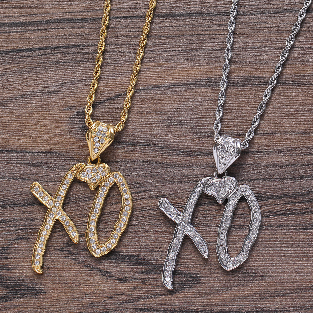 XO Letter Pendant
