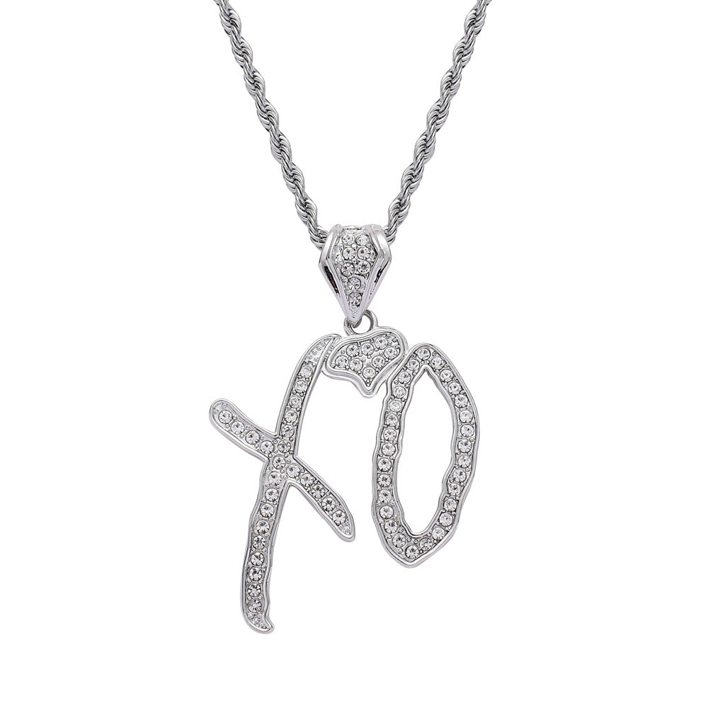 XO Letter Pendant