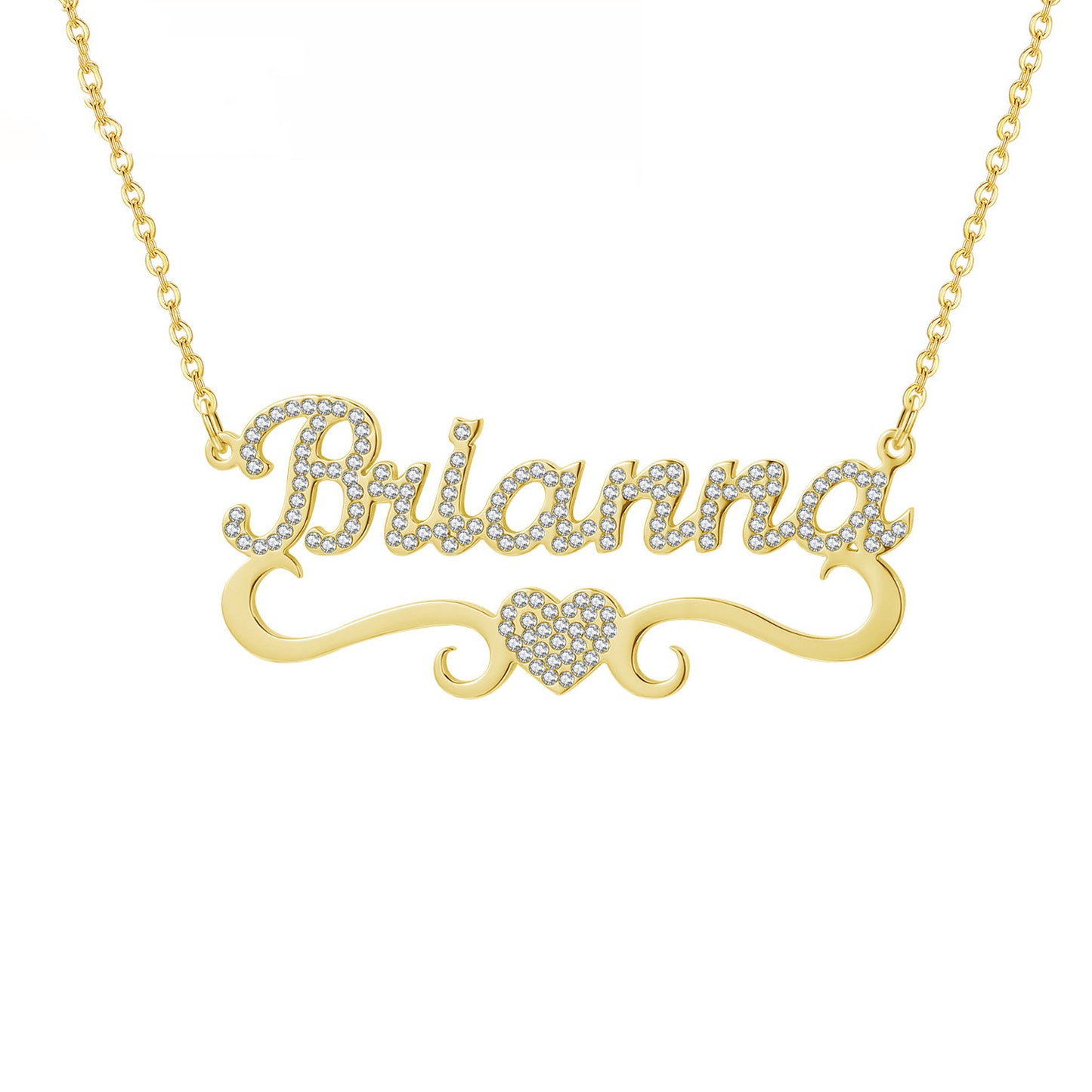 Personalized Iced Out Name Necklace