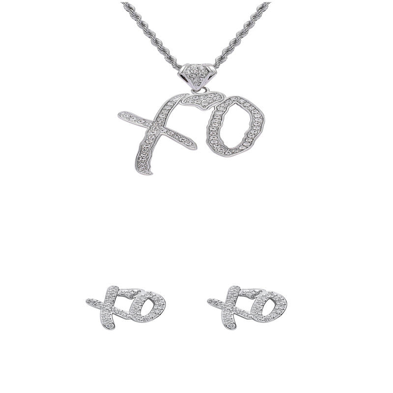 XO Letter Pendant