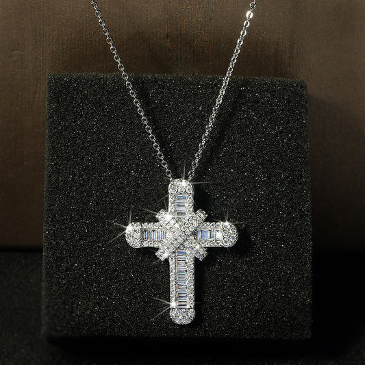 Diamond Cross Necklace