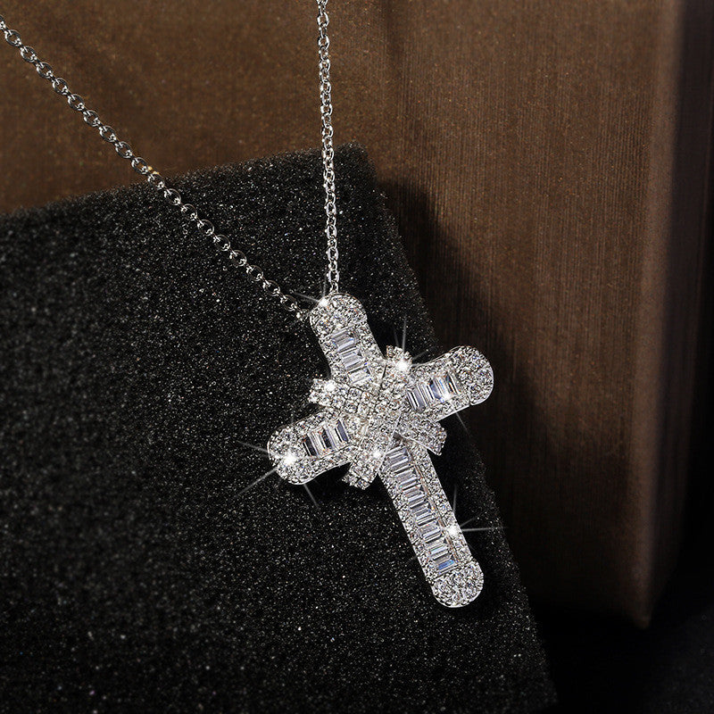 Diamond Cross Necklace