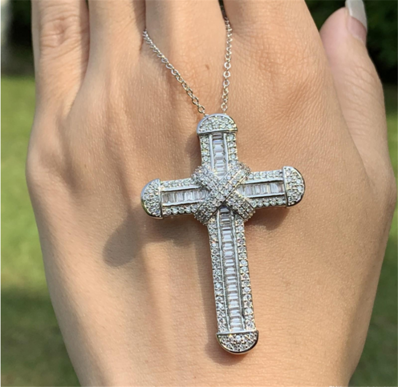 Diamond Cross Necklace