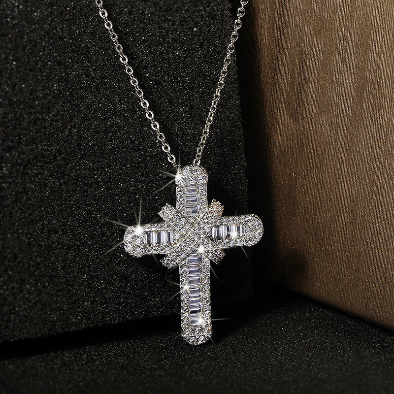Diamond Cross Necklace