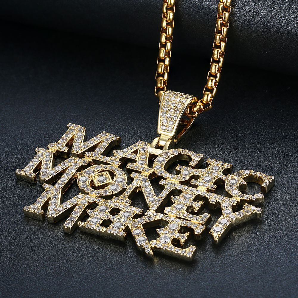 Iced out chain with on sale name