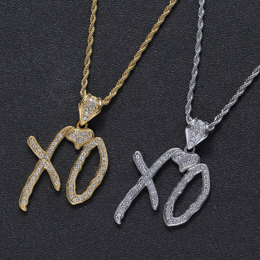 XO Letter Pendant