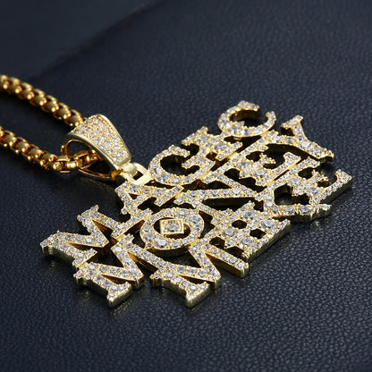 Personalized Name  Hip Hop Iced Out Chain