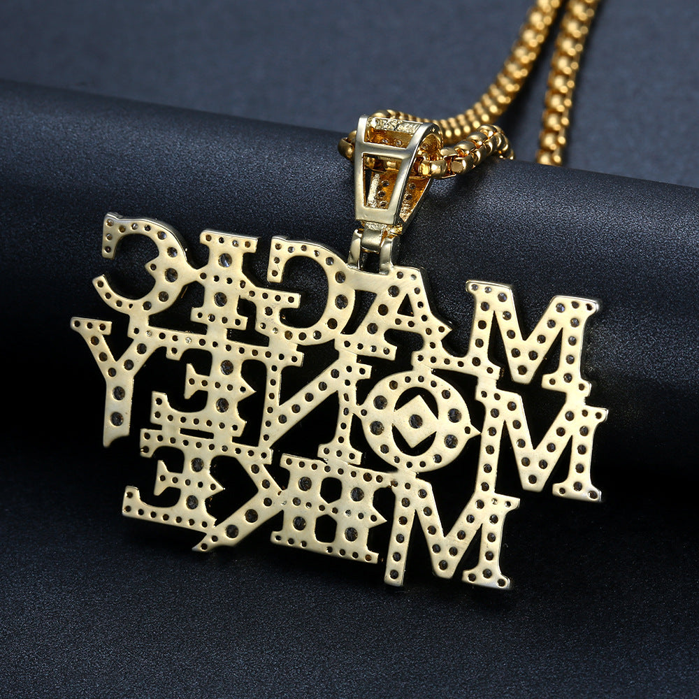 Personalized Name  Hip Hop Iced Out Chain